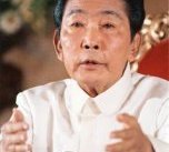 Ferdinand Marcos was elected president of the Philippines in 1965. In 1972 he imposed martial law and seized dictatorial powers. A massive four-day protest known as the People Power Movement forced him from office in 1986 and restored democracy in the Philippines.