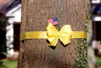 Yellow Ribbon Tree military