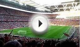 She wore a yellow ribbon - Arsenal Wembley 2014