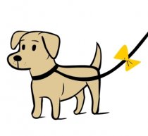 A Yellow Dog (Artwork by Lili Chin for The Yelow Dog Project)