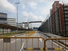 Runners enjoyed the unique race route through the grounds of Changi Prison.