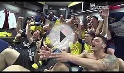 FA Cup final celebrations: Inside the Arsenal dressing room