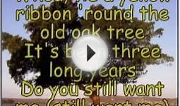 tie a yellow ribbon on the old oak tree